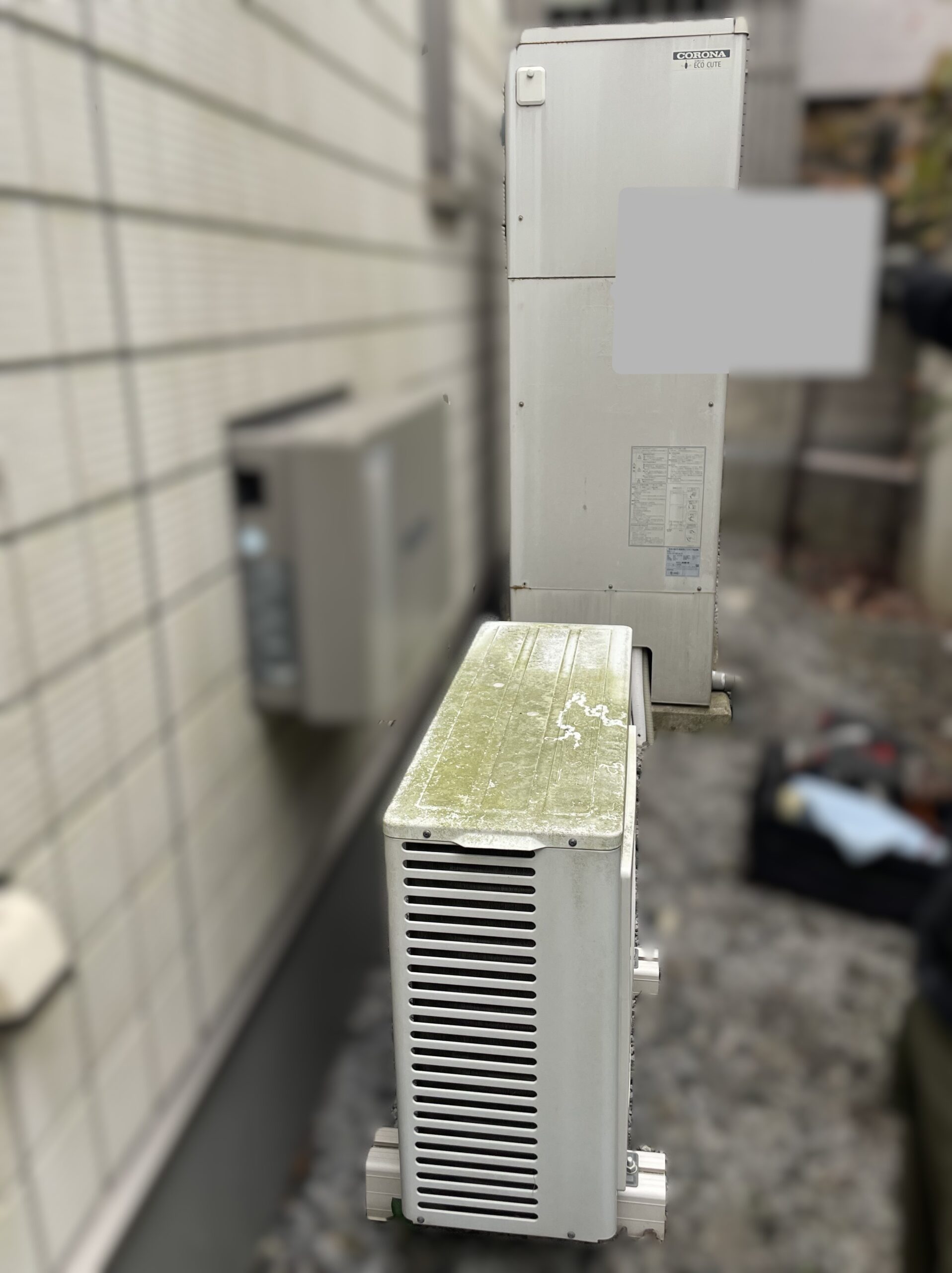 栃木県足利市でCHP-371D1A11のエコキュートから交換されたお客様のbefore写真