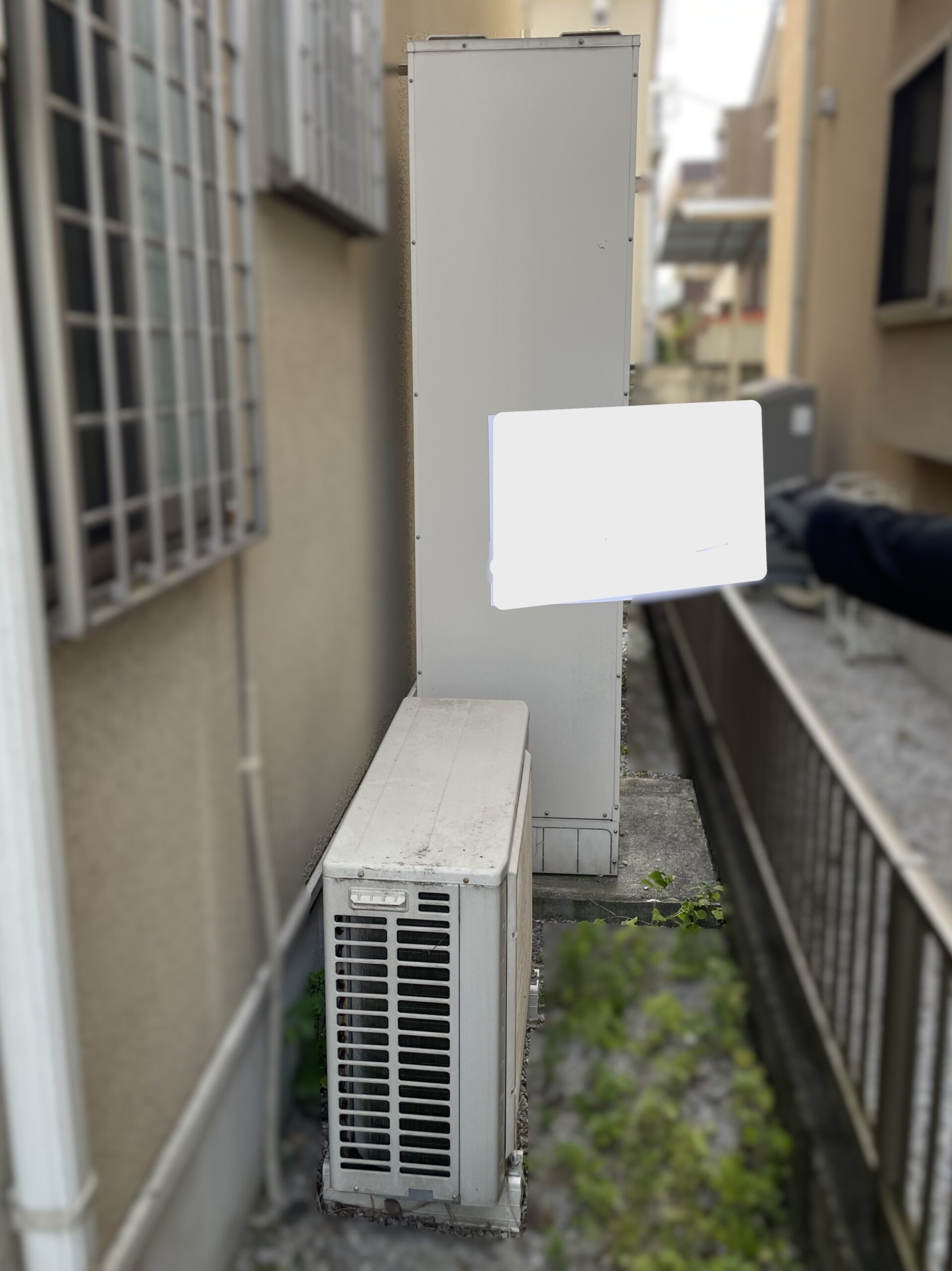 栃木県足利市でTU37GFCVのエコキュートから交換されたお客様のbefore写真