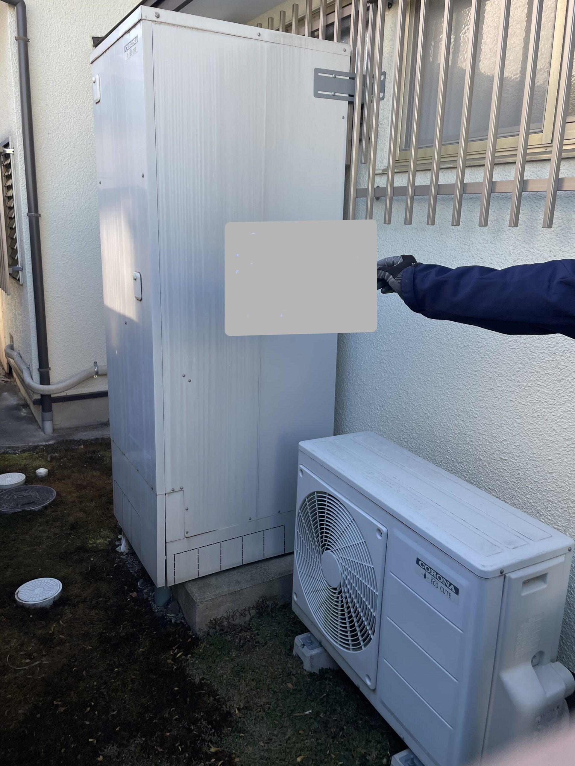 栃木県足利市でCHP-371D1A8のエコキュートから交換されたお客様のbefore写真