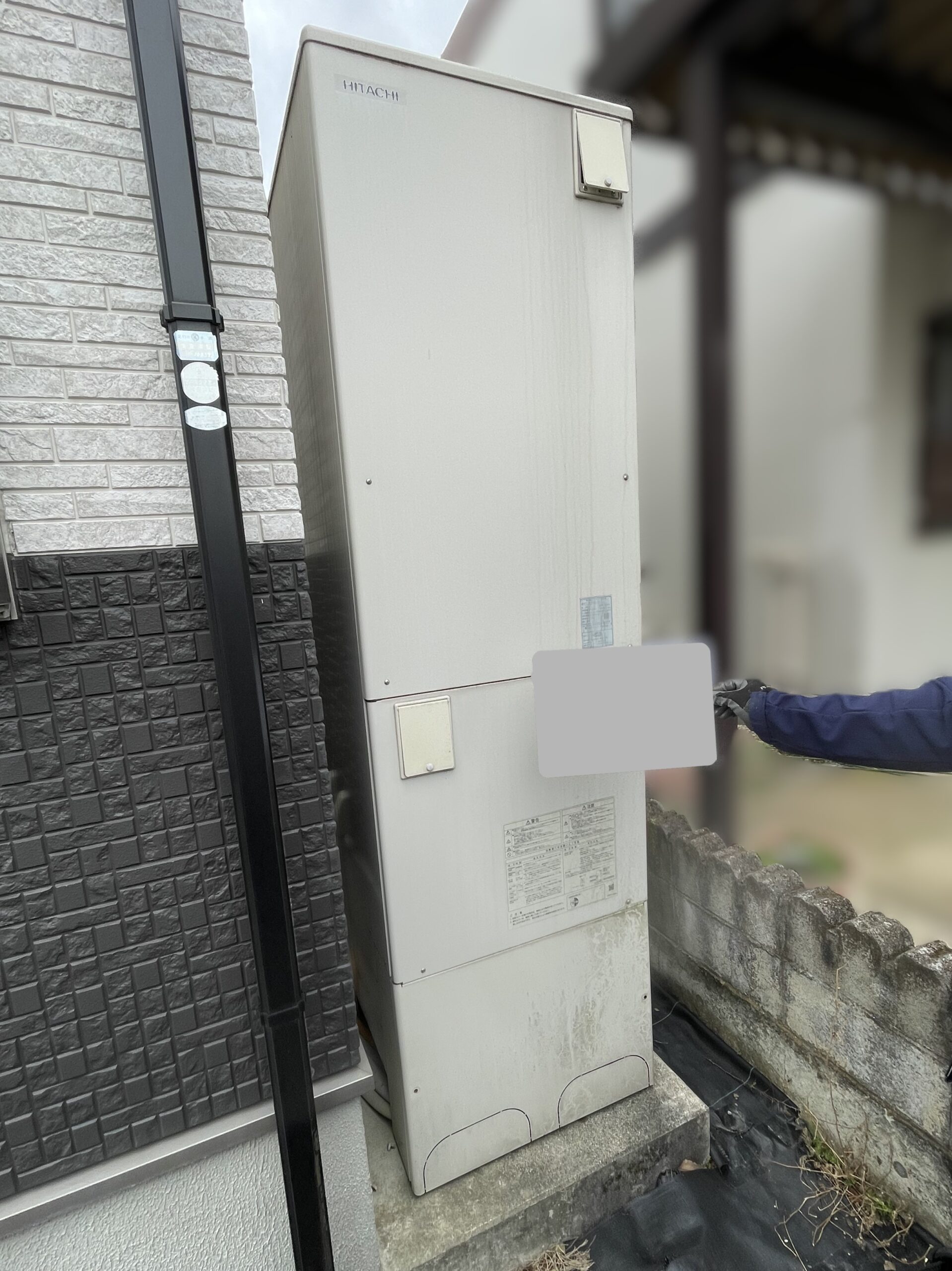 栃木県足利市でBHP-TA46Nのエコキュートから交換されたお客様のbefore写真