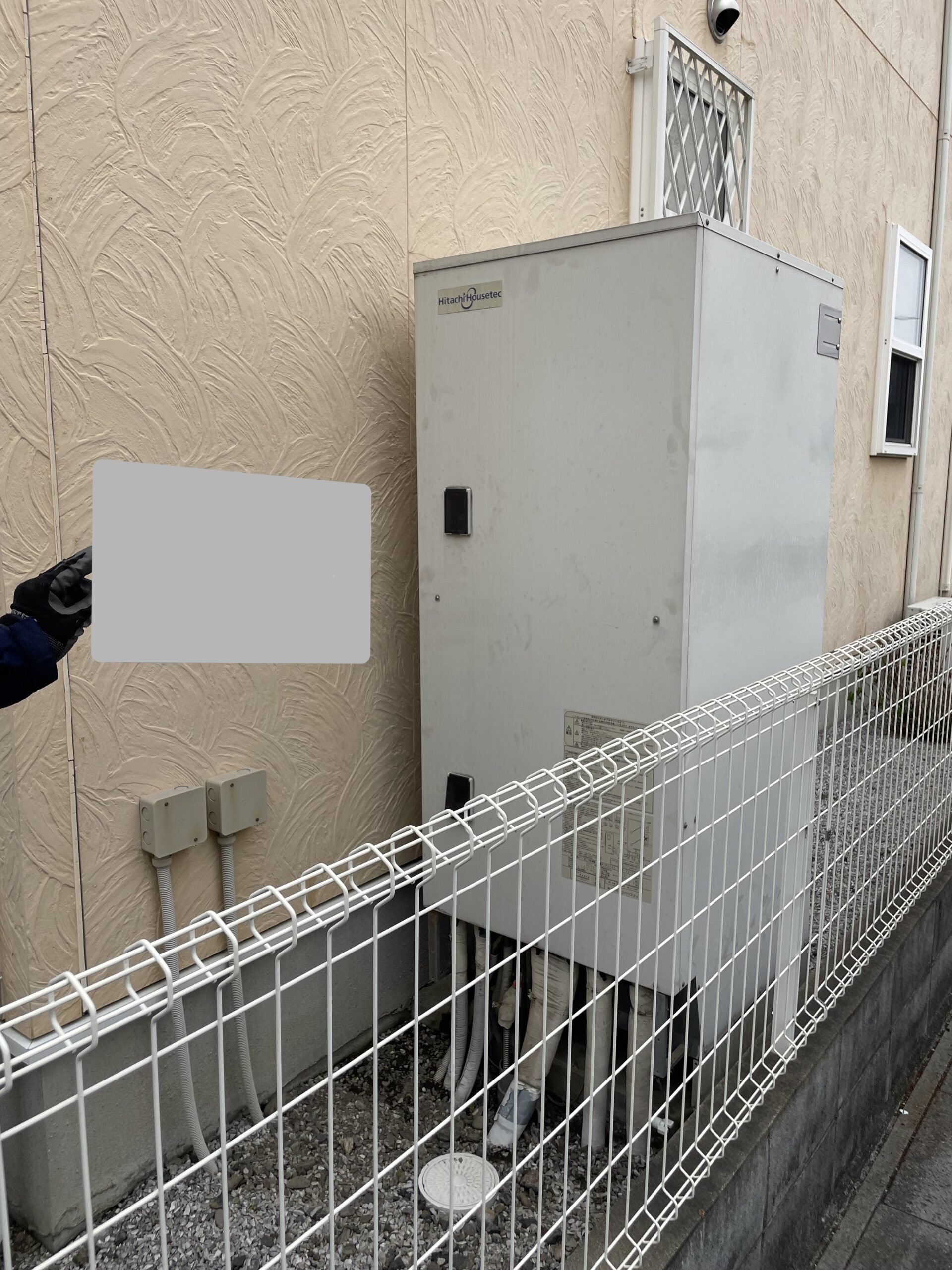 栃木県足利市でHHP-T372HATのエコキュートから交換されたお客様のbefore写真