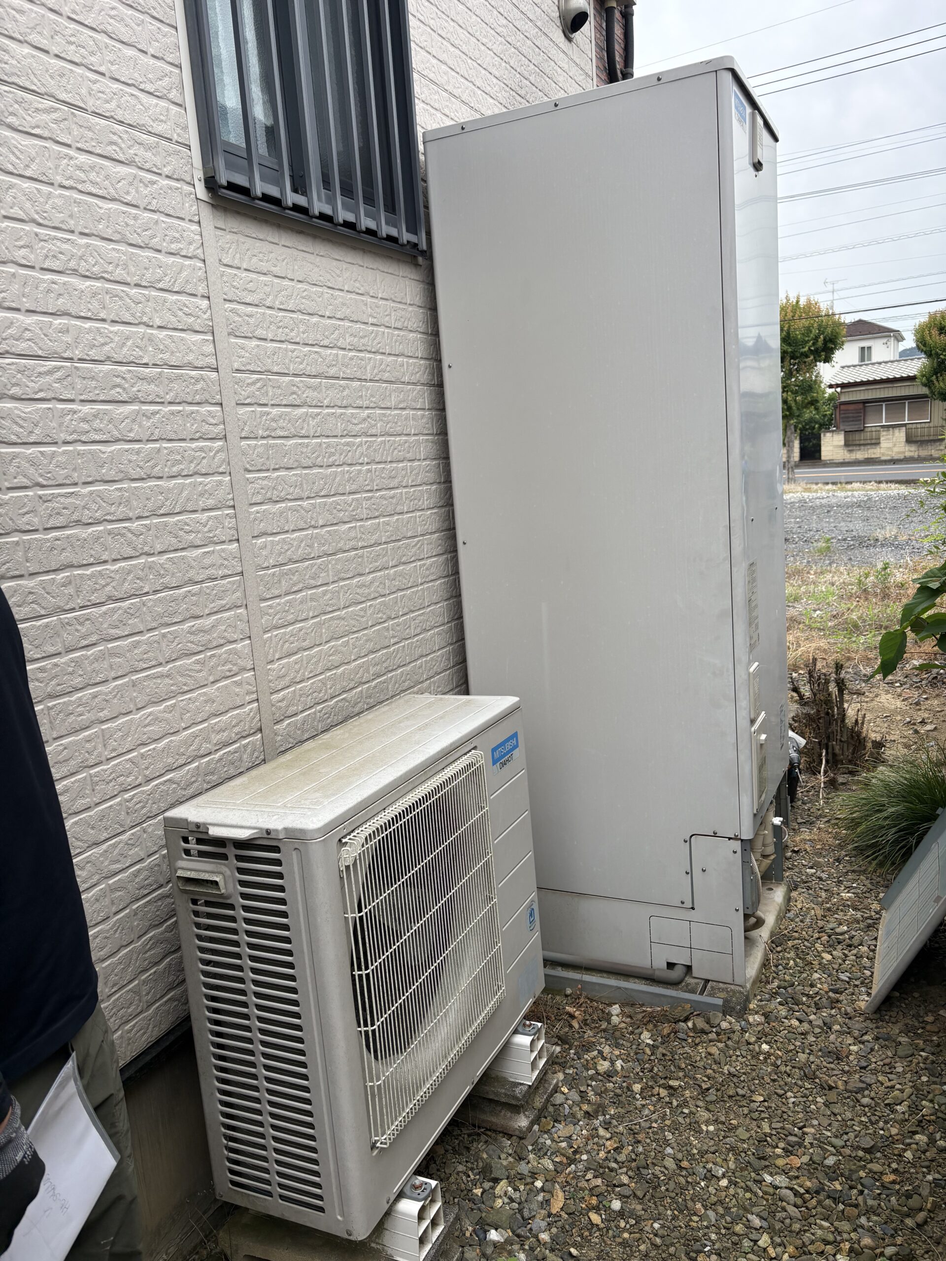 栃木県足利市でSRT-HPT46W5のエコキュートから交換されたお客様のbefore写真