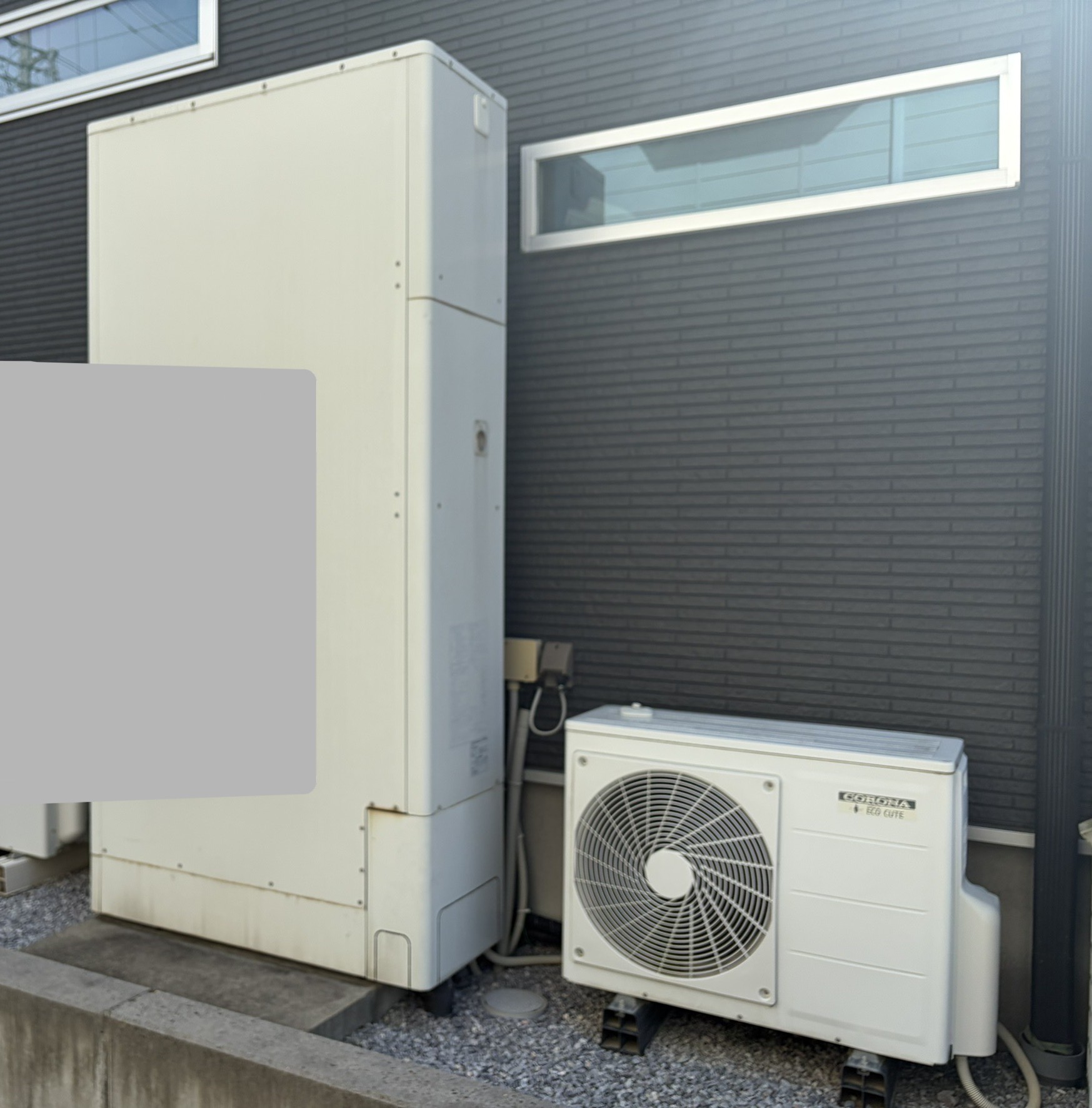 栃木県足利市でCHP-E462AX1のエコキュートから交換されたお客様のbefore写真