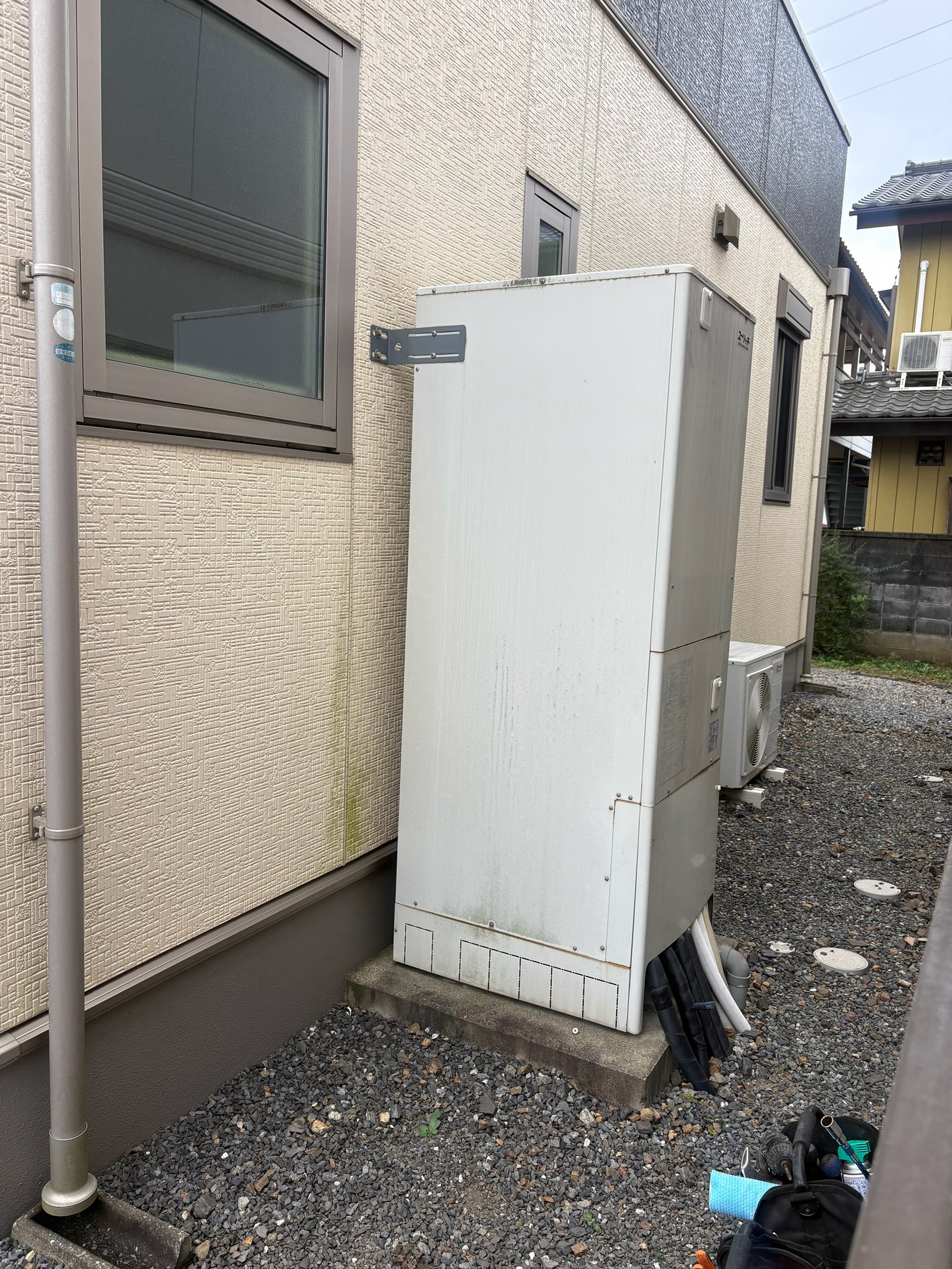栃木県足利市でCFT-37N1のエコキュートから交換されたお客様のbefore写真